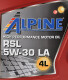 Моторна олива Alpine RSL LA 5W-30 4 л на Lexus CT
