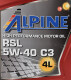 Моторна олива Alpine RSL C3 5W-40 4 л на Mercedes CLS