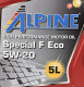 Моторна олива Alpine Special F ECO 5W-20 5 л на Alfa Romeo 159