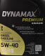Моторна олива Dynamax Premium Ultra Plus PD 5W-40 5 л на Fiat 500
