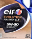 Моторна олива Elf Evolution Full-Tech LLX 5W-30 5 л на SAAB 9000