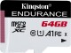 Карта памяти Kingston High Endurance microSDXC 64 ГБ