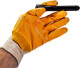 Перчатки рабочие Intertool трикотажные с нитриловым покрытием желтые