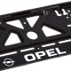 Рамка номерного знака Vitol UKR13 цвет черный на Opel пластик