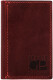 Картхолдер Grande Pelle CardCase Cartolina 303161 без логотипа авто цвет бордовый