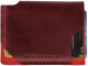 Картхолдер Grande Pelle CardCase Piccolo 30416160 без логотипа авто цвет бордовый с красным