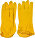 Перчатки рабочие Intertool латексные желтые, M 8