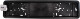 Рамка номерного знака Vitol PH70050 цвет черный нержавеющая сталь