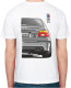 Футболка чоловіча Avtolife класична BMW E39 MotorSport ver2 White біла принт ззаду M