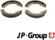 Тормозные колодки JP Group 3963900810 для Mitsubishi Lancer