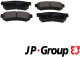 Тормозные колодки JP Group 6363700110