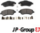 Гальмівні колодки JP Group 3463600710 для Honda CR-V