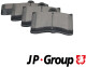 Гальмівні колодки JP Group 3163700110