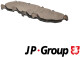 Тормозные колодки JP Group 5463700210 для Jaguar XK