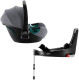 Автолюлька Britax-Romer Baby-Safe iSense Bundle Frost Grey Frost Grey
