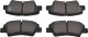 0986494768 Bosch Тормозные колодки