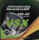Моторна олива Fanfaro VSX 5W-40 4 л на Nissan Kubistar