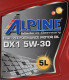 Моторное масло Alpine DX1 5W-30 5 л на Alfa Romeo 166