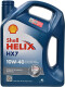 Моторное масло Shell Helix HX7 10W-40 4 л на Peugeot 308