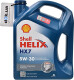 Моторное масло Shell Helix HX7 5W-30 4 л на Mazda 5