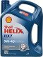 Моторна олива Shell Helix HX7 5W-40 4 л на Daewoo Tico