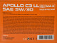 Моторное масло Rymax Apollo C3 LL 5W-30 4 л на Honda S2000