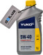 Моторное масло Yuko Vega Synt 5W-40 1 л на Volkswagen CC