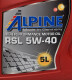 Моторное масло Alpine RSL 5W-40 5 л на Land Rover Range Rover