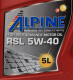 Моторное масло Alpine RSL 5W-40 5 л на Kia Carnival