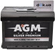 Аккумулятор AGM 6 CT-60-L Silver Premium AKBLU1052