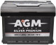 Аккумулятор AGM 6 CT-60-L Silver Premium AKBLU1052