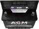 Аккумулятор AGM 6 CT-60-L Silver Premium AKBLU1052