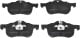 0 986 424 758 Bosch Тормозные колодки для Rover 75