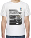 Футболка чоловіча Avtolife BMW F90 MotorSport White біла принт спереду і ззаду XL