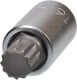 Торцева голова з битою Toptul BCHA1616 M16 1/2"