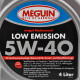 Моторное масло Meguin Low Emission 5W-40 4 л на Chevrolet Evanda