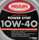 Моторное масло Meguin Power Synt 10W-40 1 л на Chevrolet Matiz