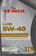 Моторна олива TEMOL Luxe 5W-40 1 л на Fiat Multipla