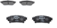 0986494880 Bosch Тормозные колодки