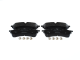 0986424961 Bosch Тормозные колодки для Jeep Cherokee