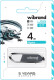 Флешка Wibrand Aligator Grey 4 ГБ