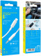 Кабель Borofone BL9 BL9W Apple Lightning - 3.5 (Male) 1 м