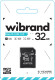 Карта памяти Wibrand microSDHC 32 ГБ с SD-адаптером WICDHU332GBA