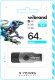 Флешка Wibrand Lizard Black 64 ГБ