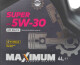 Моторное масло Maximum Super 5W-30 4 л на Renault Wind