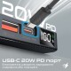 Повербанк Promate TransPack-5 Series 5000 mAh 22.5 Вт