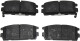GDB3296 TRW Тормозные колодки для Hyundai Terracan