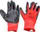 Перчатки рабочие Sigma трикотажные с нитриловым покрытием красные