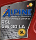 Моторное масло Alpine RSL LA 5W-30 5 л на Dodge Charger