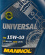 Моторна олива Mannol Universal 15W-40 4 л на Dacia Duster